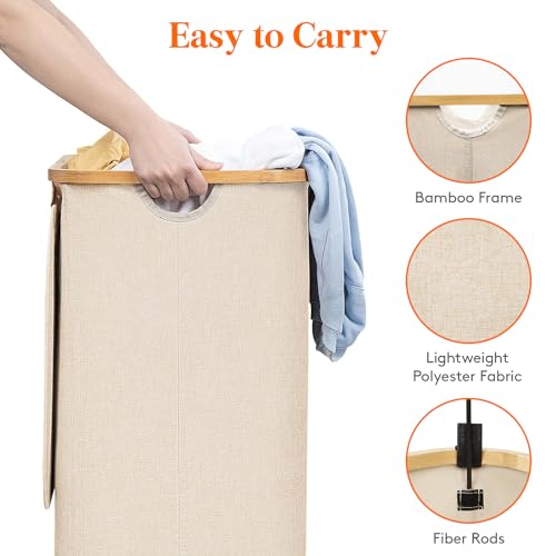 Large Laundry Basket with Lid