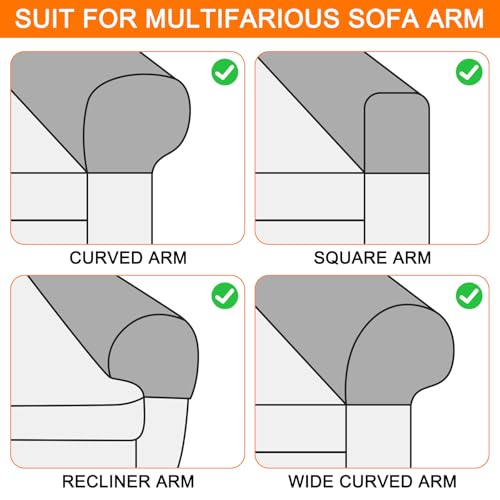 Stretch Armrest Covers Armchair Anti