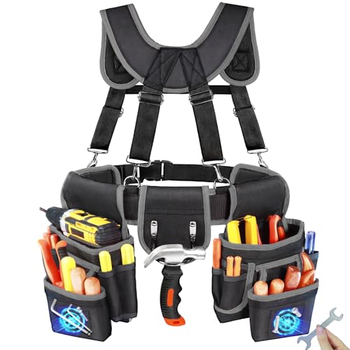 Tool Belt With Suspenders