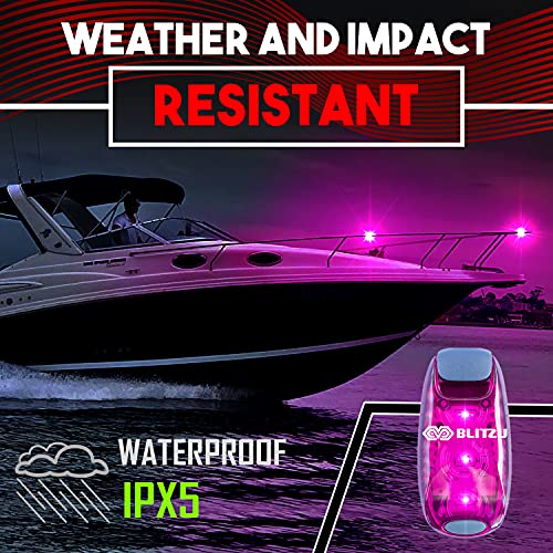 LED Safety Lights 4 Pack