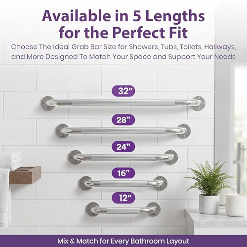 Grab Bars for Bathtubs and Showers