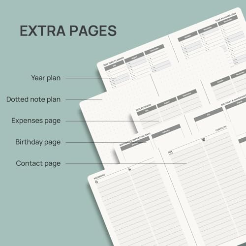 2027 Planner Weekly and Monthly Planner