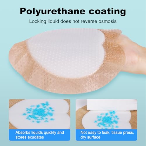 Silicone Foam Dressing with Border for Sacrum