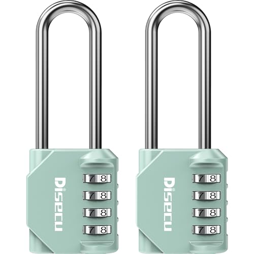 4 Digit Long Shackle Combination Lock