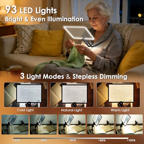 Magnifying Glass with Light for Reading
