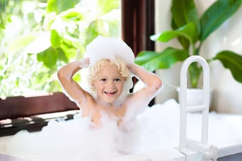 Adjustable Bathtub Safety Rail Shower Grab Bar Handle