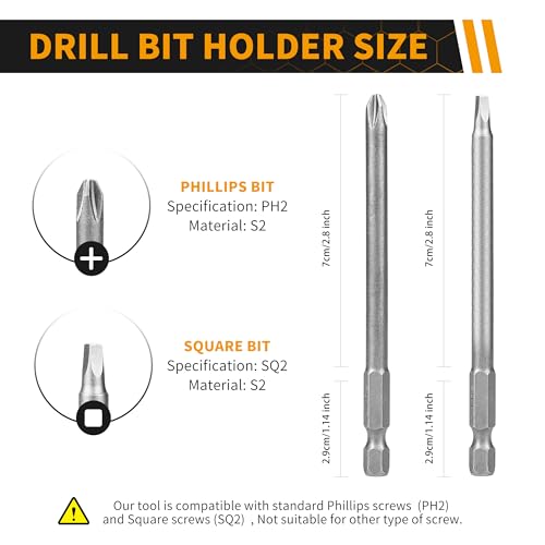 4 Pcs Screw Holder Bit