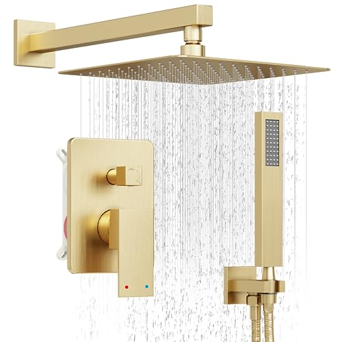 Rain Shower System with Handheld & Valve