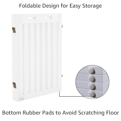 Free Standing Pet Gate for Dog Cat