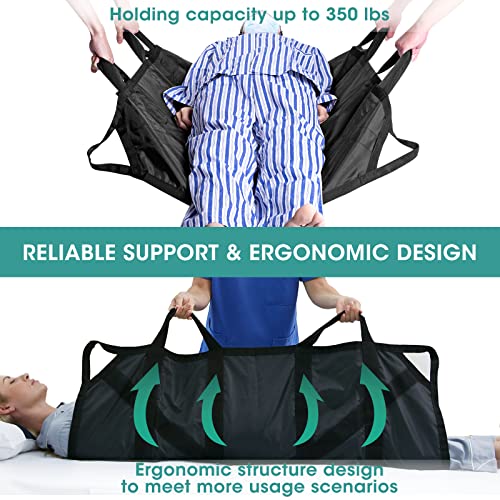 45" x 36" Bed Positioning Pad with Handles