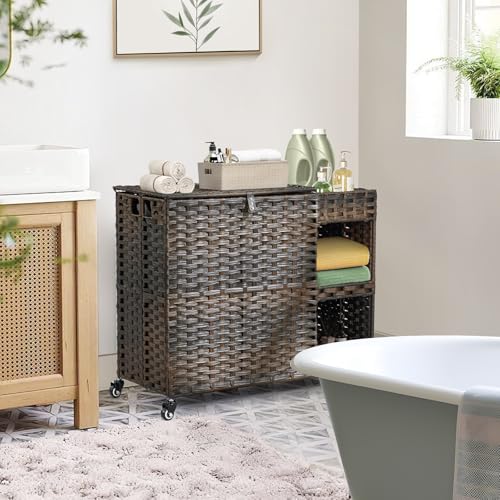Laundry Hamper with Wheels
