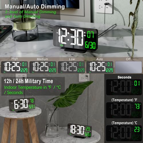 Digital LED Clock for bedrrom