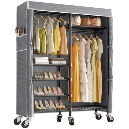 R4 Rolling Clothing Rack