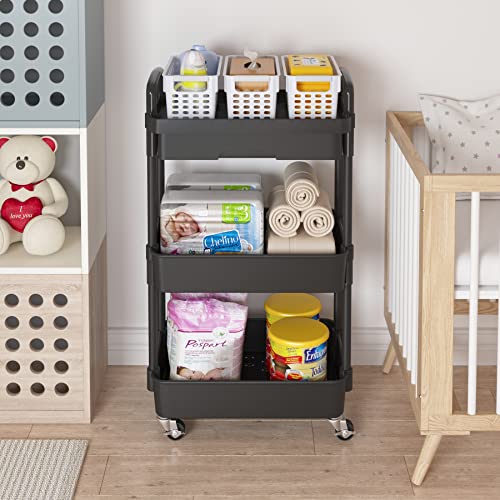 Utility Cart with Drawer & Wheels