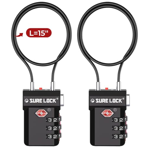 3 Digit TSA Approved Luggage Locks