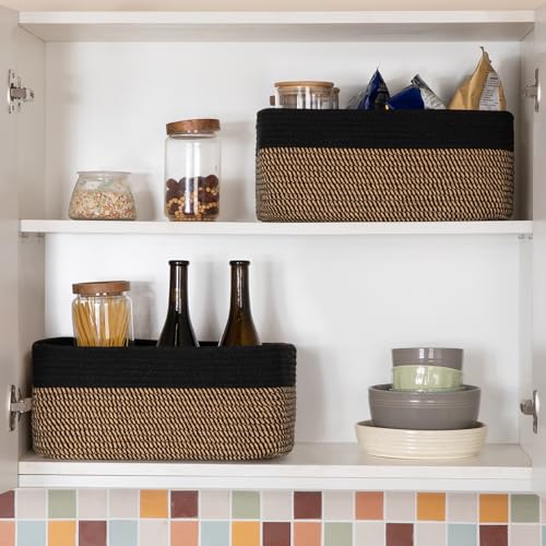 Storage Baskets for Organizing 3 Pack