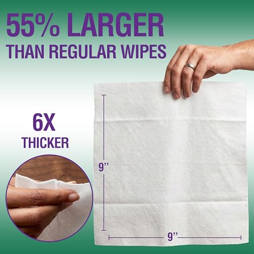 Super Thick Bathing Wipes for Adults Bathing No Rinse