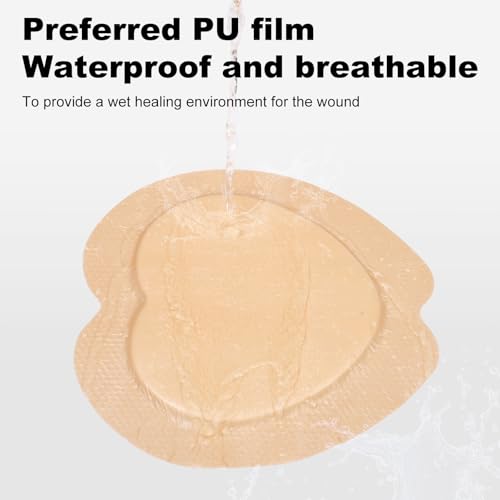 Silicone Foam Dressing with Border for Sacrum