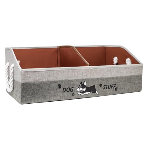 Large Dog Toy Basket with Handles