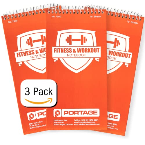 Food and fitness notebooks blank paper notebook parent