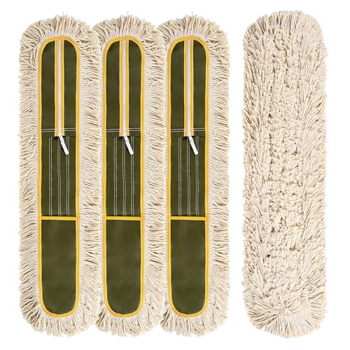 36'' Universal Microfiber and Cotton Mop Pads