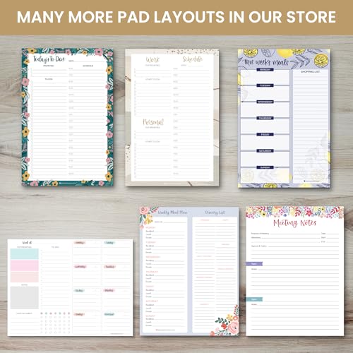 8.5" x 11" Planning Pads