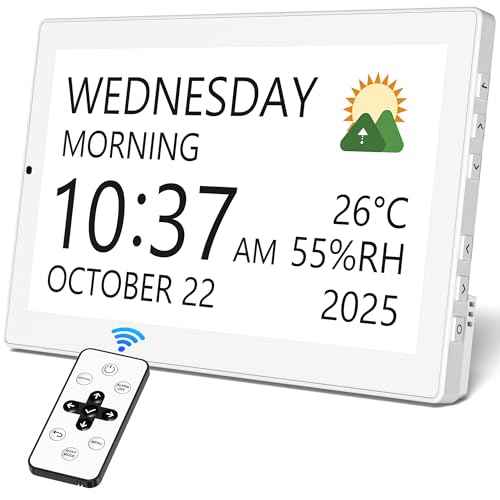 Digital Calendar Day Clock