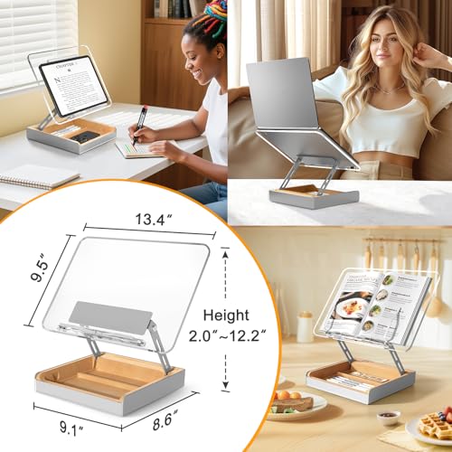 Book Stand with Storage