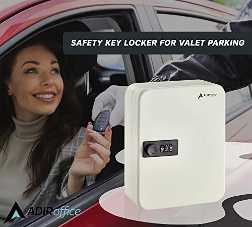 Secured 40 Key Cabinet with Combination Lock