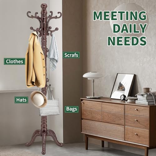 Coat Rack Coat Rack Freestanding for Entryway