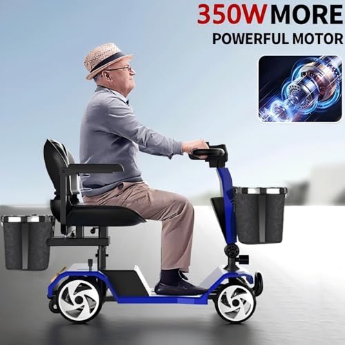 Heavy Duty All Terrain Fast Wheel Mobility Scooter for Seniors and Adults