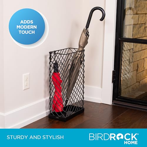 Freestanding Umbrella Stand with Removable Drip Tray