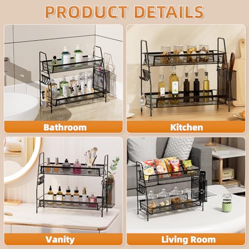 Iron Metal 2 Tier Shelf