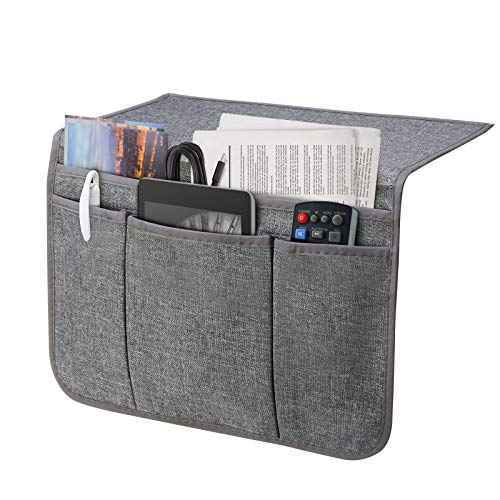 Bedside Caddy Remote Control Holder Storage Organizer