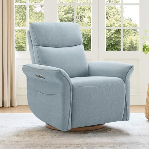 Power Swivel Glider Nursery Recliner Chair