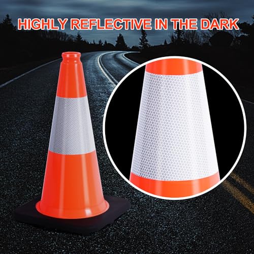 Traffic Safety Cones Orange Cones Construction Cone for Road Parking & Driveway