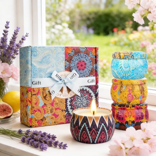 Scented Candles Gift Set for Women