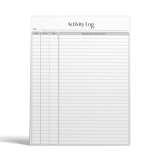 Activity Log Notepad