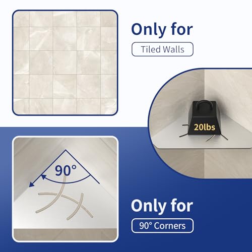 Corner Shower Shelf 10"