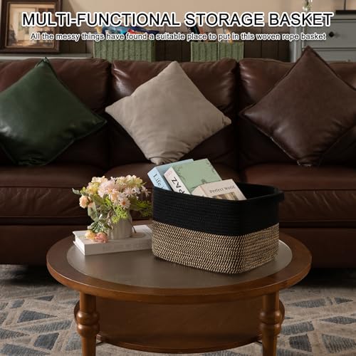 Woven Storage Basket for Shelves