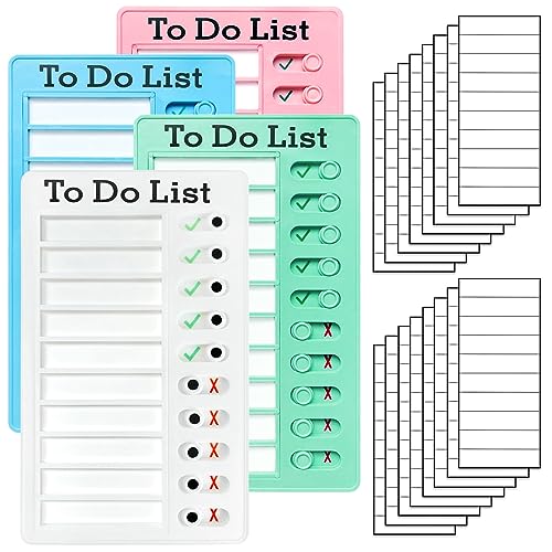 4 Pieces Chore Chart for Kids Multiple Kids
