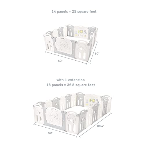 Cloud Castle Foldable Playpen