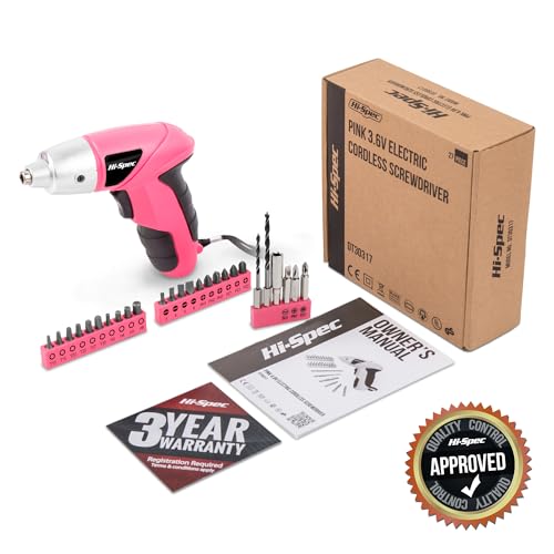 Small Electric Screwdriver with Driver Bits