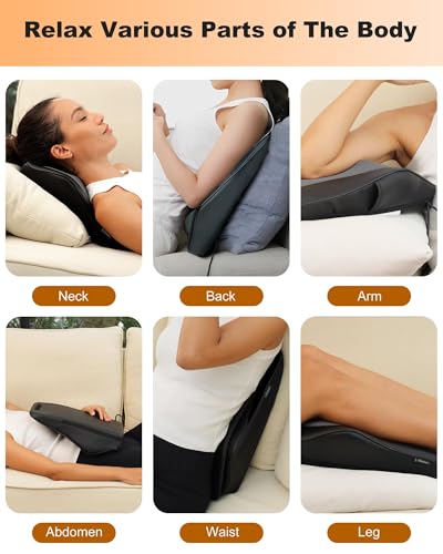 Shiatsu Back Massager with Heat Vibration