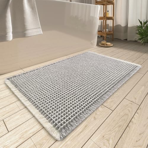 Upgraded Waffle Bath Mat