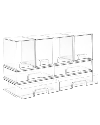 Stackable Storage Drawers Set
