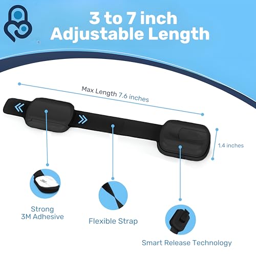 3M Adhesive Child Safety Strap Locks by Baby Proof Me