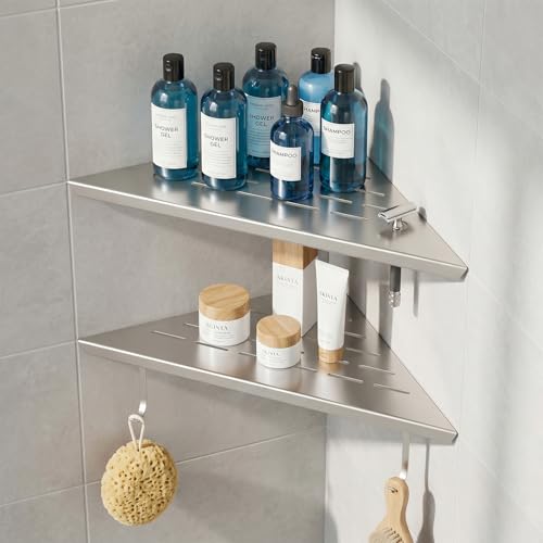 Corner Shower Shelf 2 Pack 10"