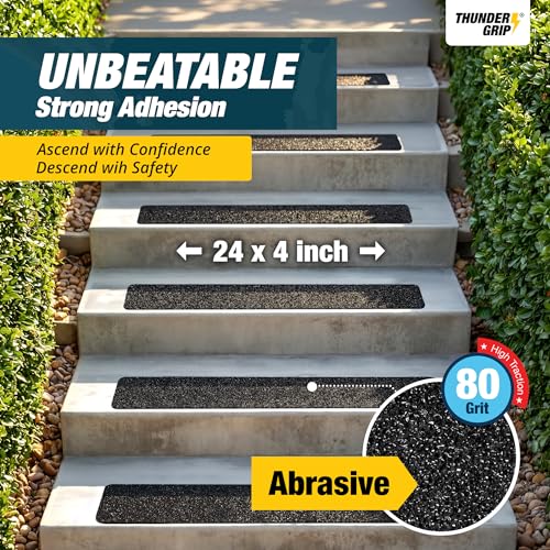 18 Pack Stair Treads for Wooden Steps Indoor