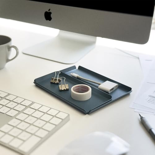 Aluminum Organizer Tray for Desk & Entryway